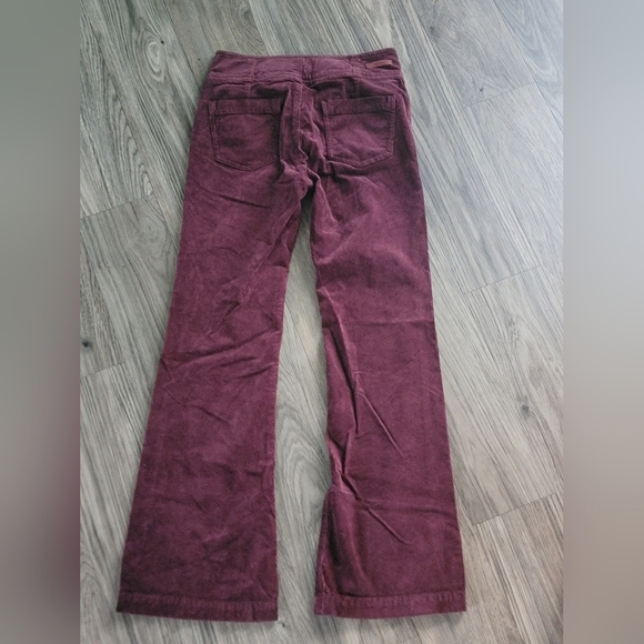 Pilcro and the Letterpress Purple Boot Cut Corduroy Pants - Picture 10 of 10